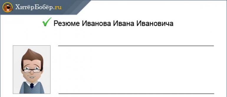 Пример написания опыта работы в резюме Опыт работы с людьми в резюме
